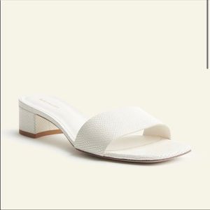 Reformation Mandy Minimal Block Heel Mule